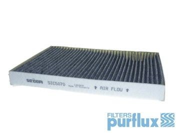 PURFLUX AHC535 Air conditioner filter Activated Carbon Filter, 308 mm x 220 mm x 29 mm