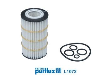 Original PURFLUX Engine oil filter L1072 for MERCEDES-BENZ SPRINTER