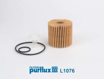 Original L1076 PURFLUX Oil filters TOYOTA