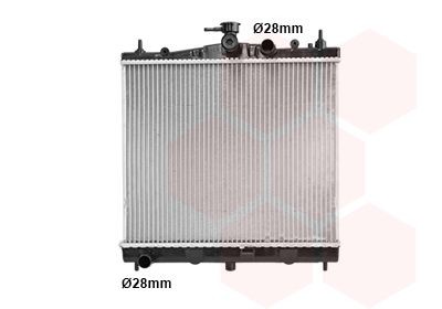 VAN WEZEL 13002210 Engine radiator 82003-65427