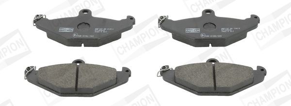 Great value for money - CHAMPION Brake pad set 571425CH
