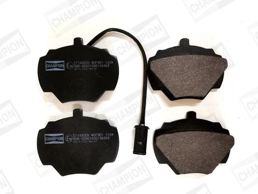 CHAMPION incl. wear warning contact Width: 73mm, Thickness: 15mm Brake pads 571440CH buy