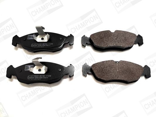 CHAMPION not prepared for wear indicator Width: 47,5mm, Thickness: 17mm Brake pads 571902CH buy