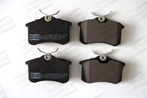 Great value for money - CHAMPION Brake pad set 571906CH