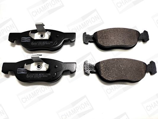 CHAMPION not prepared for wear indicator Width: 52,5mm, Thickness: 17,9mm Brake pads 571973CH buy