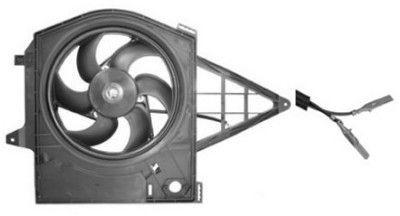 Original 1610746 VAN WEZEL Air conditioner fan CITROËN