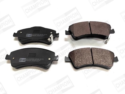 CHAMPION with acoustic wear warning Height 1: 65,6mm, Height 2: 62,8mm, Width: 62,8, 65,6mm, Thickness: 19,1mm Brake pads 572525CH buy