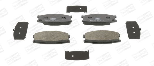 CHAMPION not prepared for wear indicator Width: 53,5mm, Thickness: 17,9mm Brake pads 572533CH buy