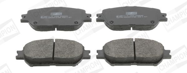 CHAMPION not prepared for wear indicator Width: 58,7mm, Thickness: 17mm Brake pads 572553CH buy