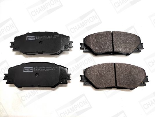 Great value for money - CHAMPION Brake pad set 572569CH