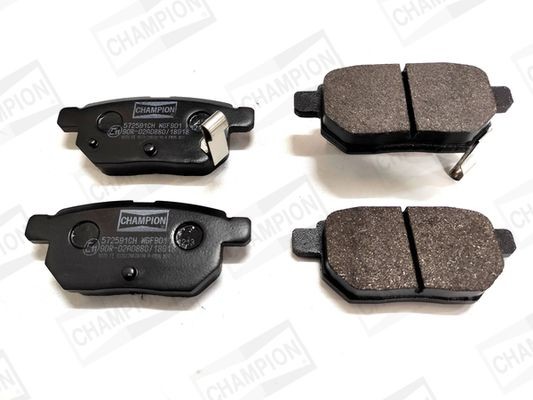 CHAMPION 572591CH Brake pad set with acoustic wear warning
