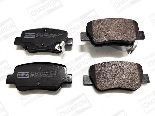 CHAMPION 572627CH Brake pad set with acoustic wear warning