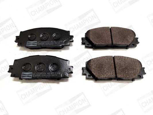 CHAMPION not prepared for wear indicator Width: 49,3mm, Thickness: 15,6mm Brake pads 572631CH buy