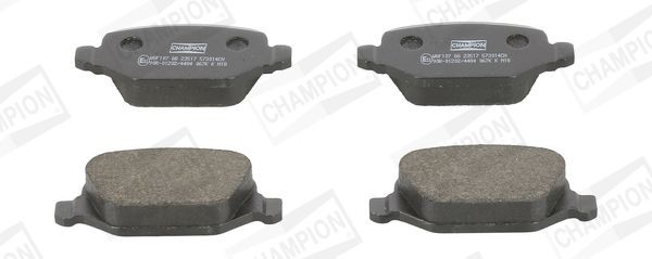 CHAMPION 573014CH Brake pad set not prepared for wear indicator