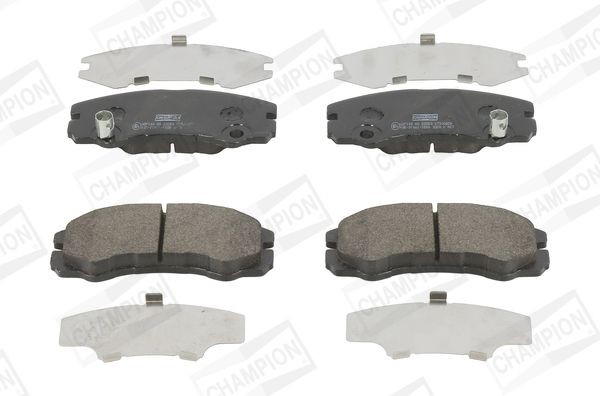 CHAMPION not prepared for wear indicator Width: 57mm, Thickness: 18,5mm Brake pads 573066CH buy