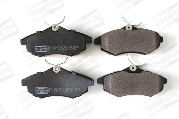 Set of brake pads CHAMPION not prepared for wear indicator - 573083CH