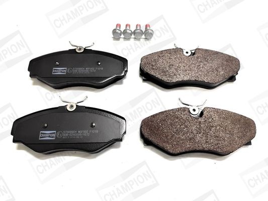 CHAMPION not prepared for wear indicator Width: 62,5mm, Thickness: 18,3mm Brake pads 573099CH buy