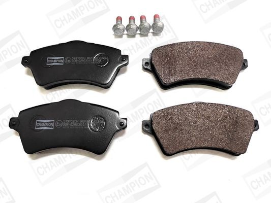 Disc brake pads CHAMPION not prepared for wear indicator - 573102CH