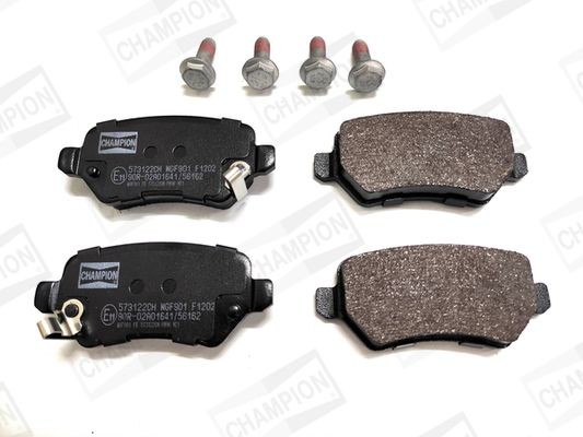 Great value for money - CHAMPION Brake pad set 573122CH
