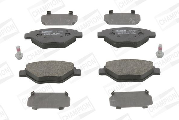 Renault MEGANE Disk brake pads 12805299 CHAMPION 573123CH online buy
