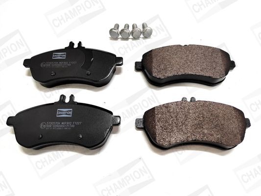 CHAMPION prepared for wear indicator Width: 71,5mm, Thickness: 20,6mm Brake pads 573257CH buy
