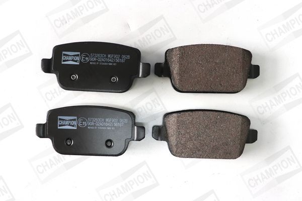 573263CH CHAMPION Brake pad set FORD not prepared for wear indicator