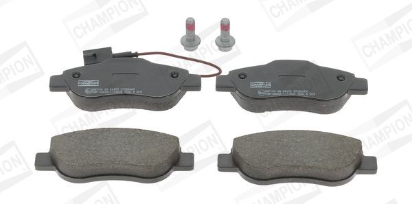 Fiat PANDA Disk brake pads 12805393 CHAMPION 573266CH online buy