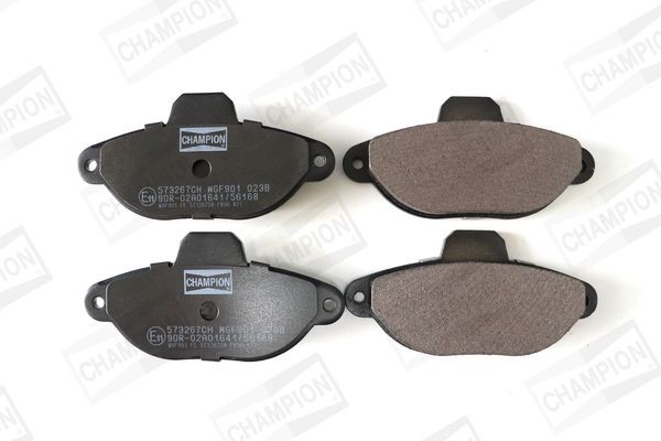 Great value for money - CHAMPION Brake pad set 573267CH