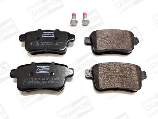 Renault MASTER Disk brake pads 12805399 CHAMPION 573272CH online buy