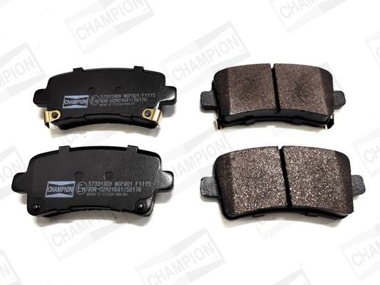 Great value for money - CHAMPION Brake pad set 573313CH