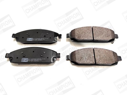 Great value for money - CHAMPION Brake pad set 573340CH