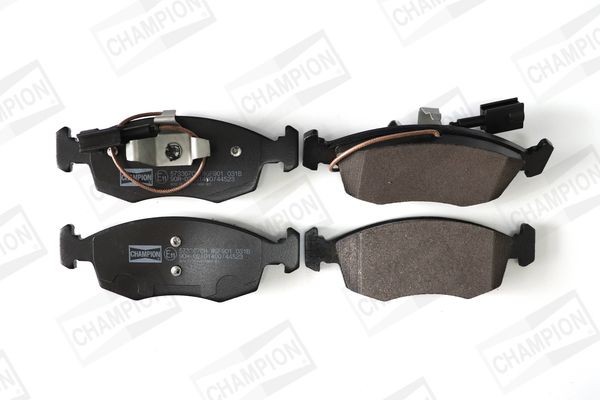 CHAMPION 573367CH Brake pad set FIAT experience and price