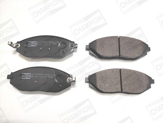 CHAMPION 573385CH Brake pad set with acoustic wear warning