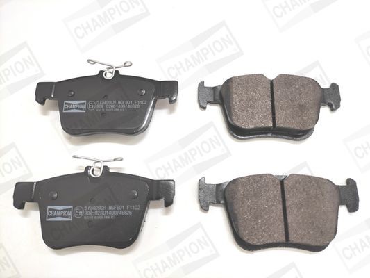 Great value for money - CHAMPION Brake pad set 573409CH