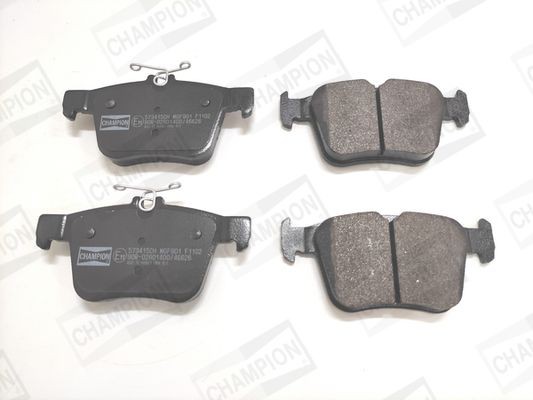 Great value for money - CHAMPION Brake pad set 573415CH