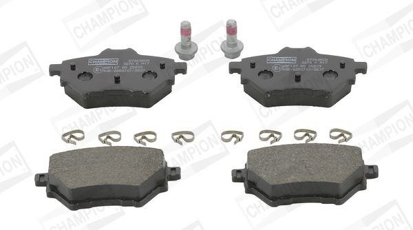 Great value for money - CHAMPION Brake pad set 573605CH