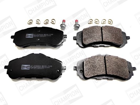 Opel ASTRA Disk brake pads 12805560 CHAMPION 573620CH online buy