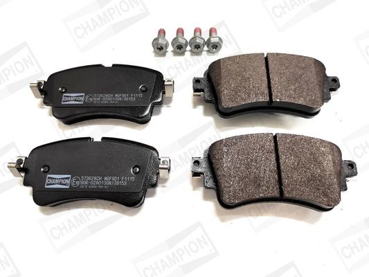 CHAMPION prepared for wear indicator Width: 59mm, Thickness: 17,5mm Brake pads 573628CH buy