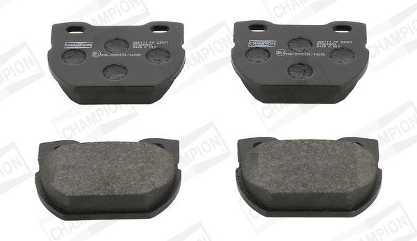 CHAMPION not prepared for wear indicator Width: 68,8mm, Thickness: 17,8mm Brake pads 573644CH buy