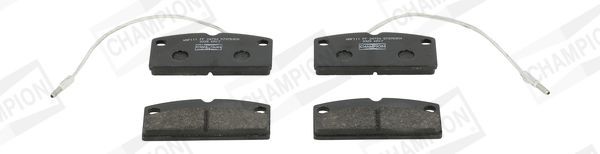 CHAMPION incl. wear warning contact Width: 41,8mm, Thickness: 9,7mm Brake pads 573750CH buy