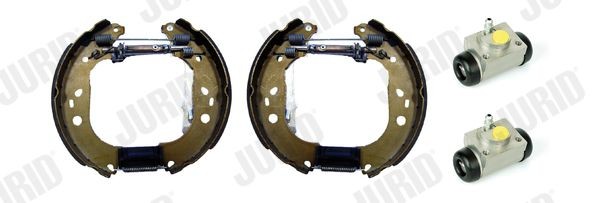 JURID KIT EVO with accessories, with wheel brake cylinder Brake Set, drum brakes 381540J buy