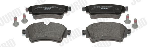 22308 JURID prepared for wear indicator Height 1: 59mm, Height: 59mm, Width: 129mm, Thickness: 17,5mm Brake pads 573628J buy