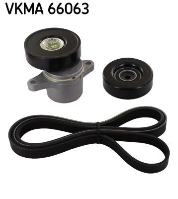 VKM 66005 SKF Length: 1650mm, Number of ribs: 5 Serpentine belt kit VKMA 66063 buy