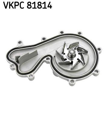 SKF Water pump VKPC 81814 Audi A5 2013
