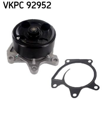 SKF VKPC 92952 Water pump with gaskets/seals, Metal, for v-ribbed belt use