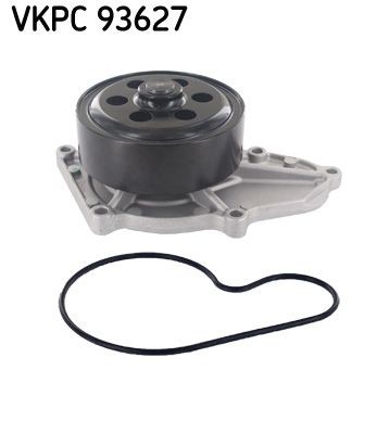 SKF VKPC 93627 Water pump with gaskets/seals, Metal, for v-ribbed belt use