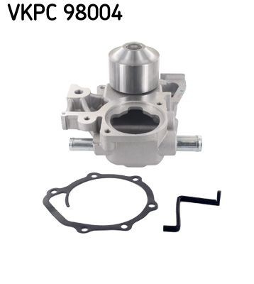 VKPC 98004 SKF Water pumps SUBARU with gaskets/seals, Metal, for timing belt drive