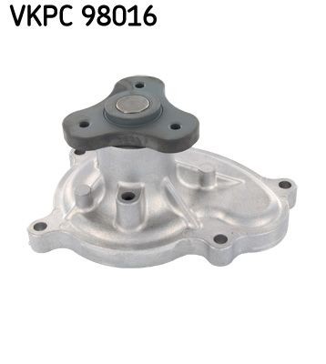 SKF VKPC 98016 Water pump with gaskets/seals, Metal, for v-ribbed belt use