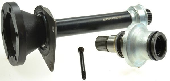 LÖBRO Front Axle, 289mm, with bearing(s), with flange Driveshaft 305902 buy