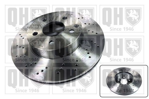 Great value for money - QUINTON HAZELL Brake disc BDC6096